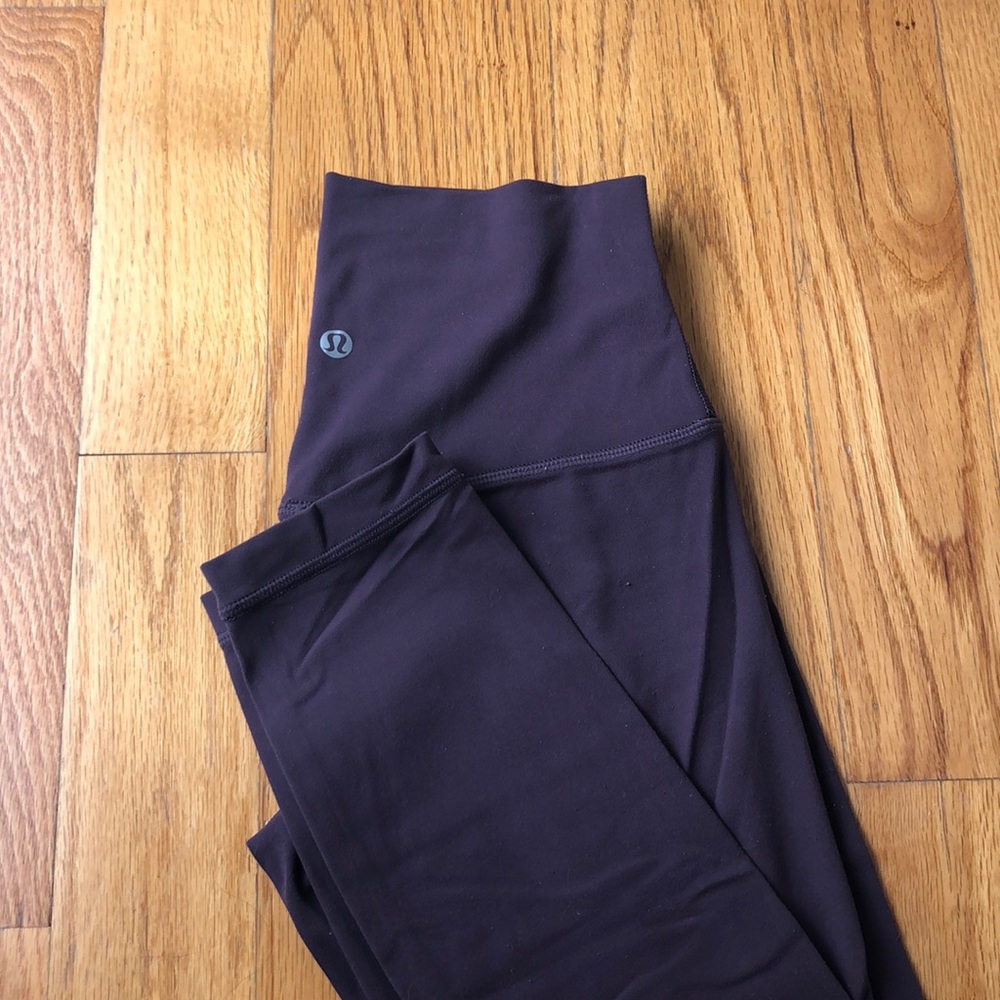 purple align lululemon leggings
